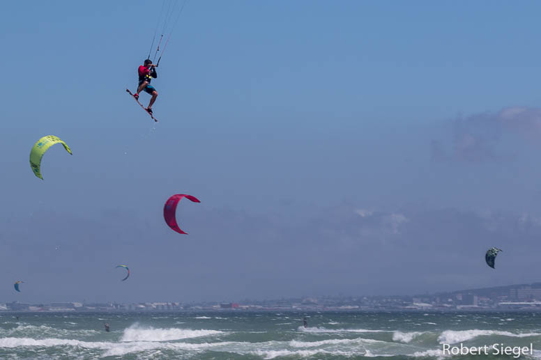 kitesurfing